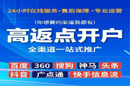 金融行业开户返点策略成功实例